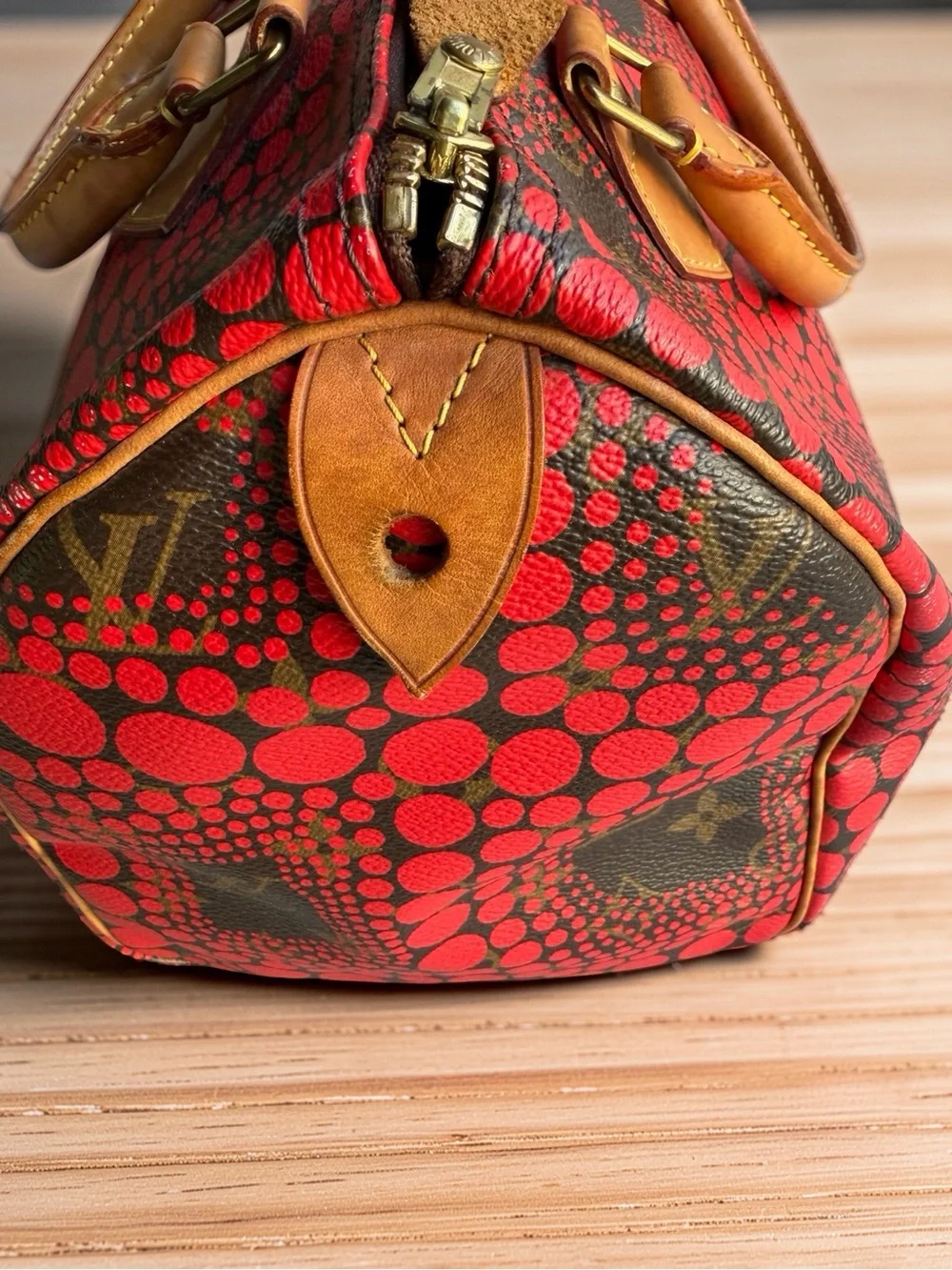 Louis Vuitton Yayoi Kusama Speedy 30 Red Pumpkin Infinity Dots Limited Edition